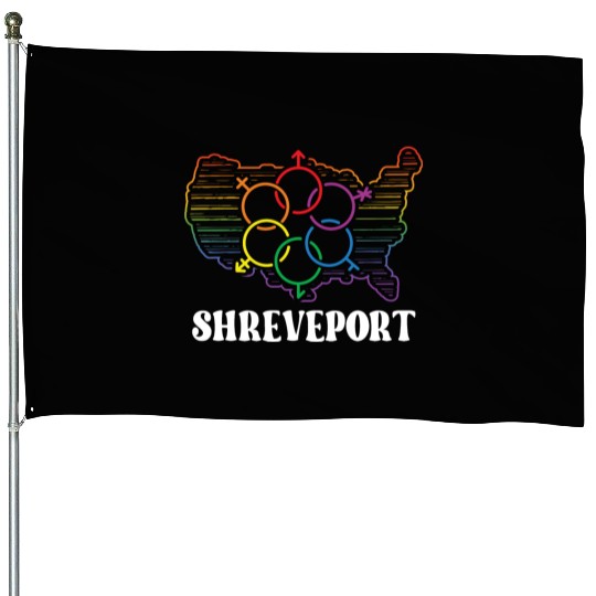 Shreveport Pride Month Pride Flag LGBT Community L House Flags