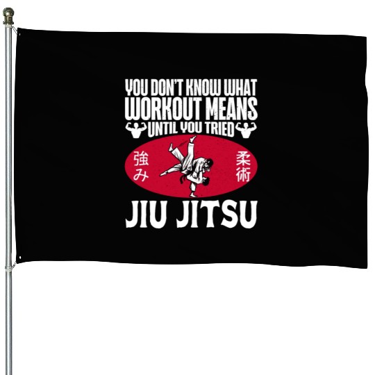 Brazilian Jiu Jitsu MMA Bjj Hugger House Flags