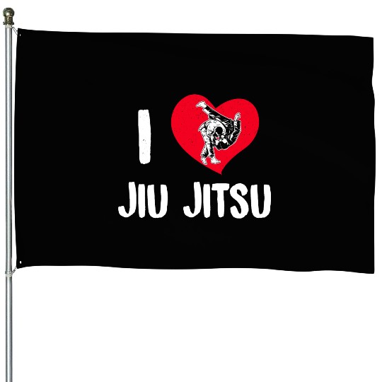 Brazilian Jiu Jitsu MMA Bjj Hugger House Flags