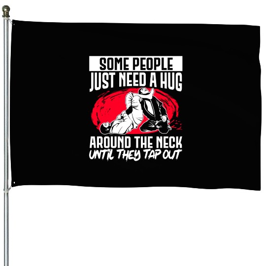 Brazilian Jiu Jitsu MMA Bjj Hugger House Flags