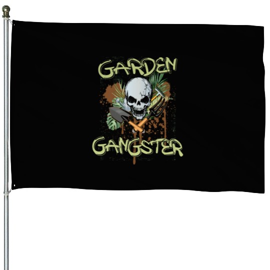 Garden Gangster House Flags Women Garden Gangster House Flags
