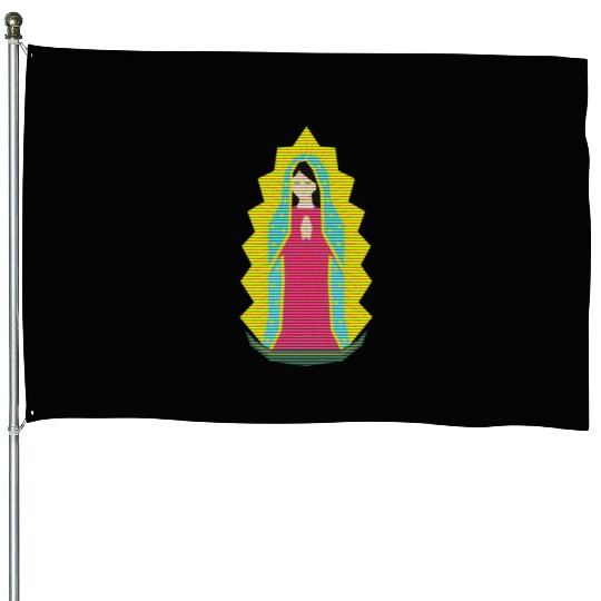 Lady Guadalupe House Flags | Guadalupe House Flags |VirginMary