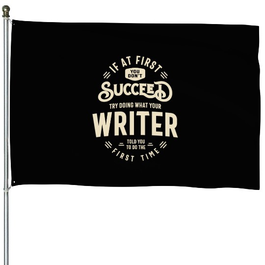 Writer Job Title Profession House Flags