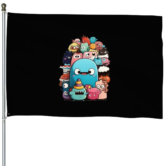 my imaginary friends House Flags