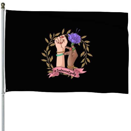 International Women's Day 2023 - Embrace Equity House Flags
