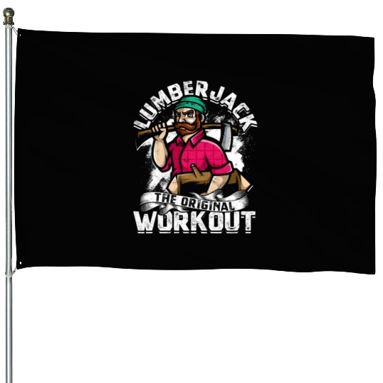 Lumberjack - the original workout - Lumberjack House Flags