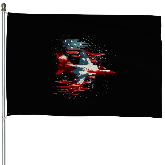 Patriotic America USA Flag 4th Of July American House Flags