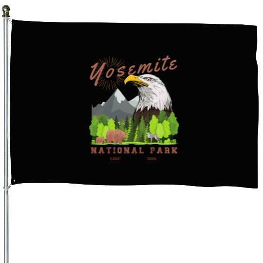 Yosemite National Park House Flags