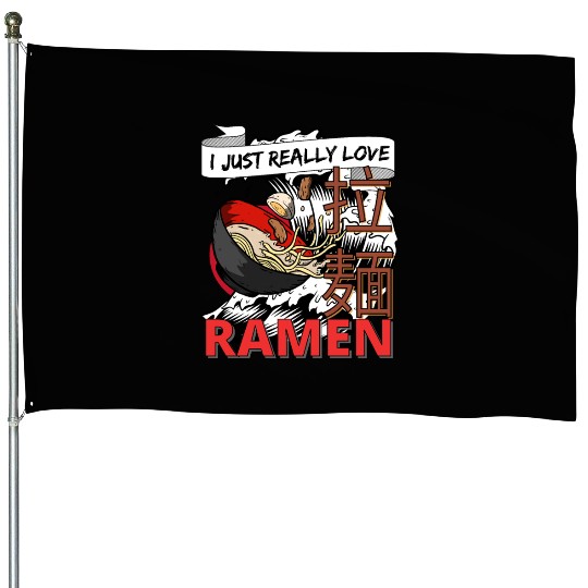 I just really love Ramen House Flags