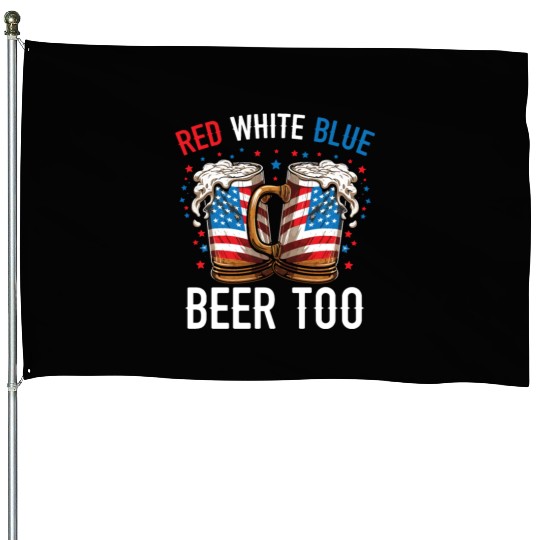 Patriotic America USA Flag 4th Of July American House Flags