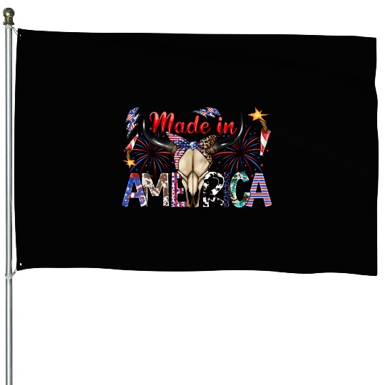 Made İn America House Flags