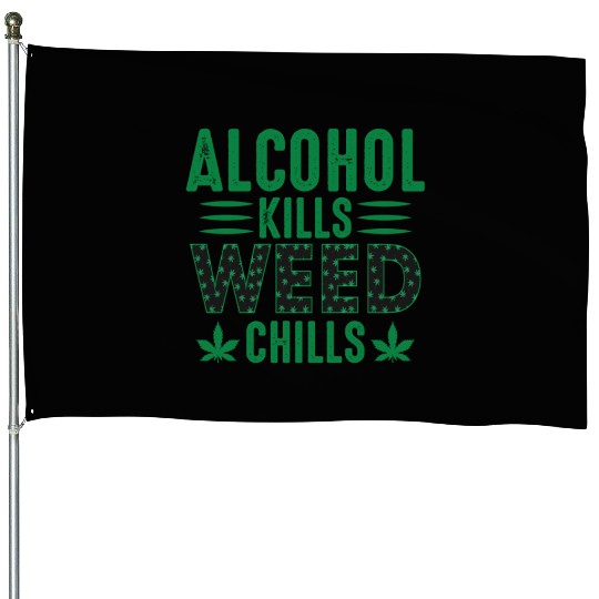Eco Friendly Alcohol House Flags