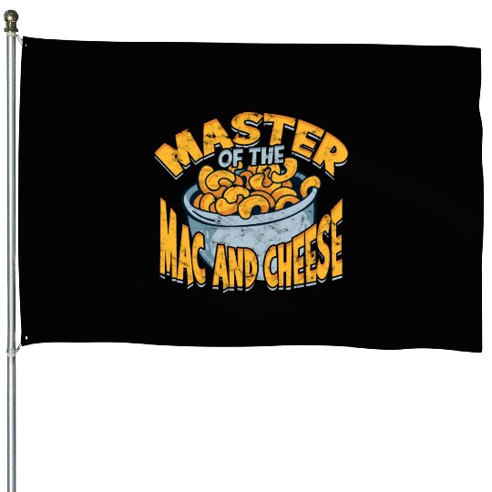 Mac N' Cheese Taster Pasta Food Macaroni House Flags
