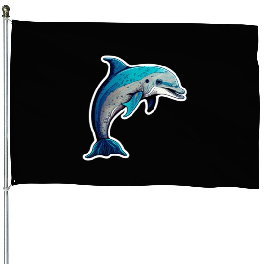 Dolphin House Flags
