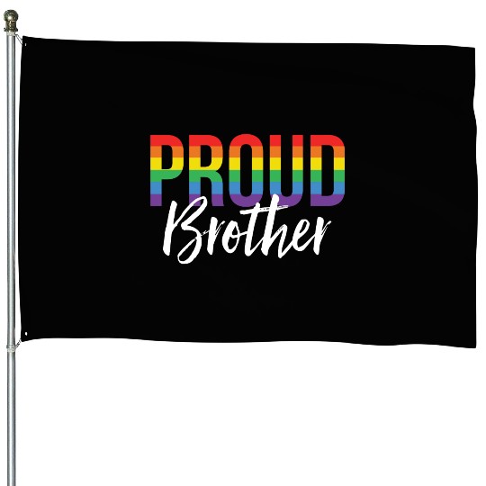 Proud Brother House Flags
