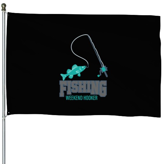 Fishing Dad House Flags