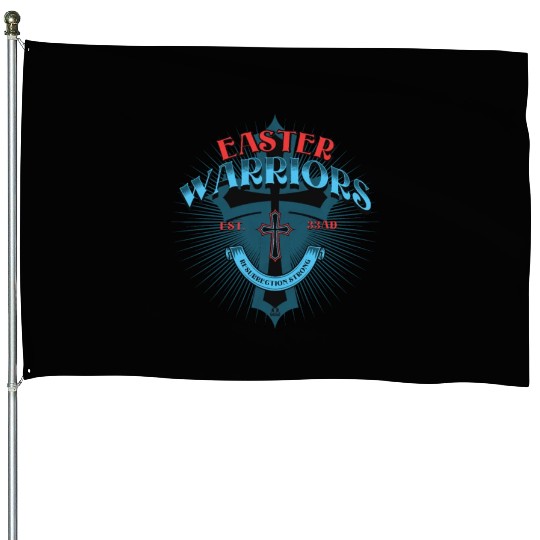 Warriors of Easter House Flags