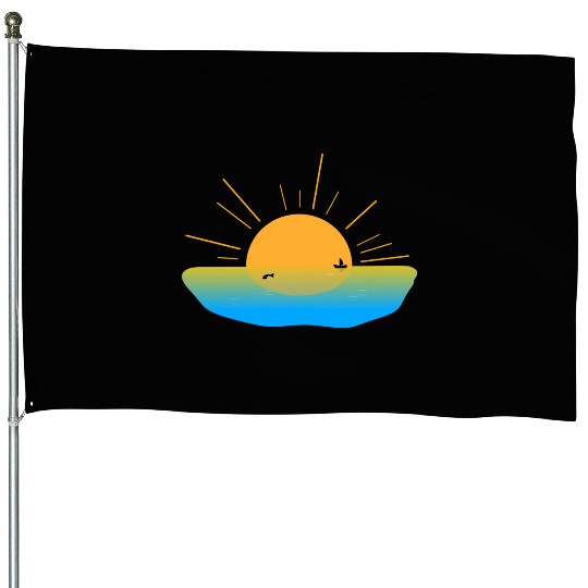 Sunrise House Flags