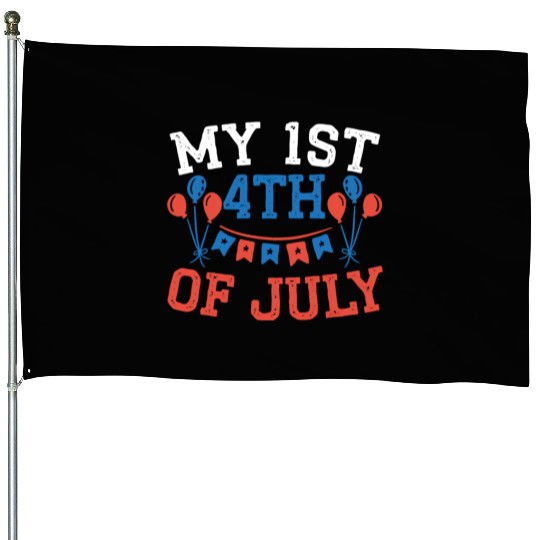 Patriotic America USA Flag 4th Of July American House Flags