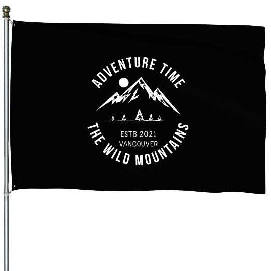 ADVENTURE TIME THE WILD MOUNTAINS House Flags