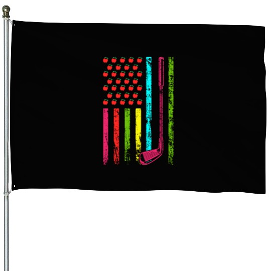 American Sports Flag Athletic Golf Club 100 Days House Flags