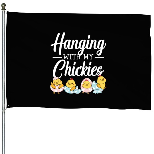 Chicken Farmer Chicken Whisperer Farm Animal House Flags