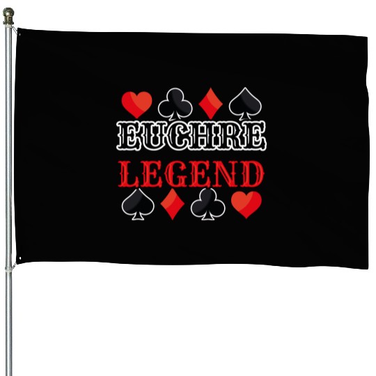Euchre Legend Card Game Euchre Player Poker Euchre House Flags