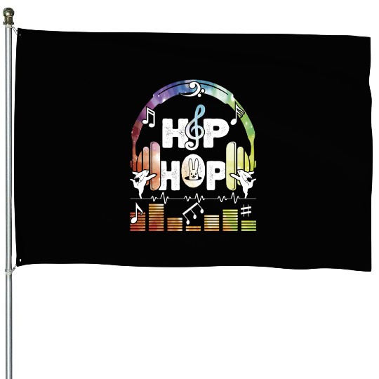 Hip Hop Headphones and Easter House Flags