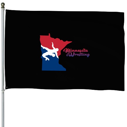 Minnesota Wrestling House Flags