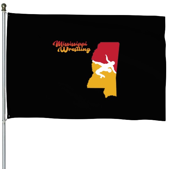 Mississippi Wrestling House Flags