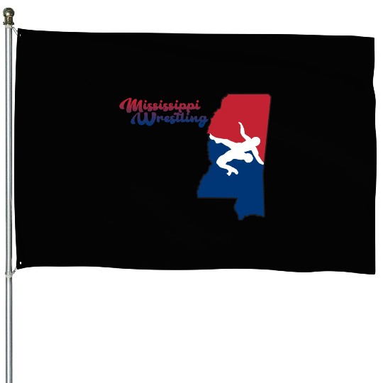 Mississippi Wrestling House Flags