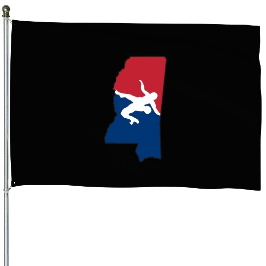 Mississippi Wrestling House Flags