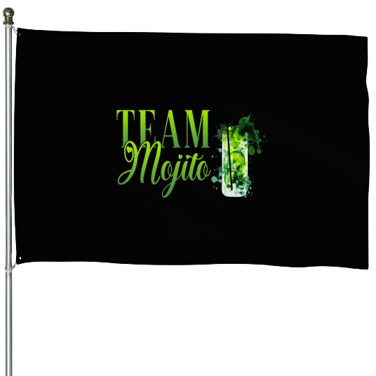 Team Mojito Hen Party for Bartender House Flags