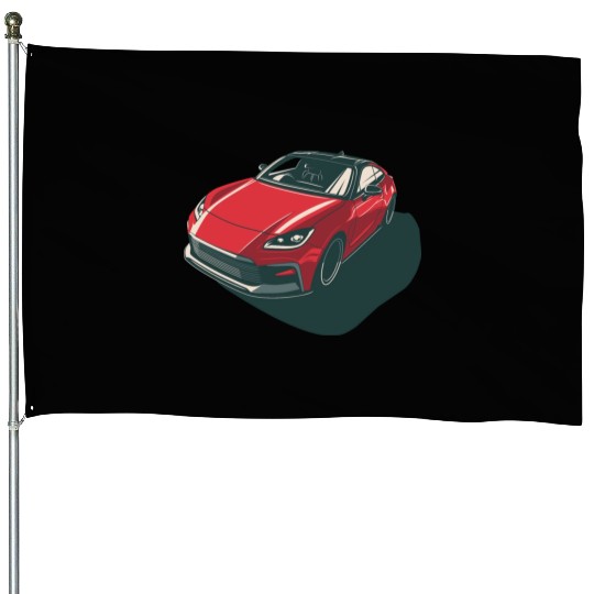 Japanese Car 86 House Flags