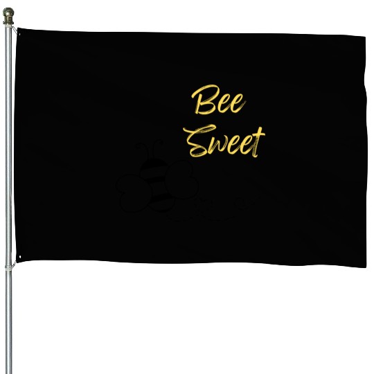 Bee Sweet House Flags