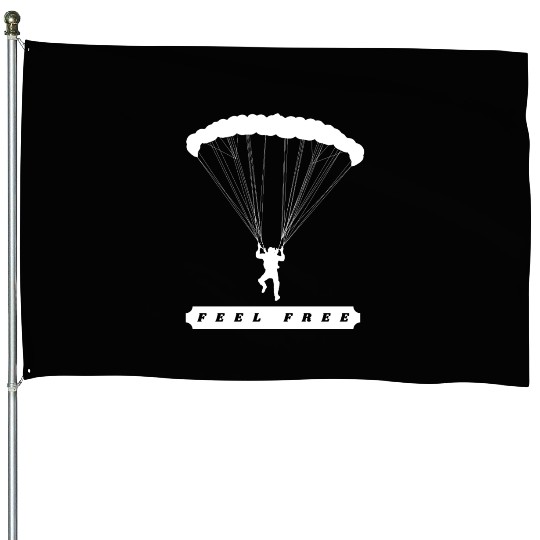 Feel free parachute, Cross Country Pilots House Flags