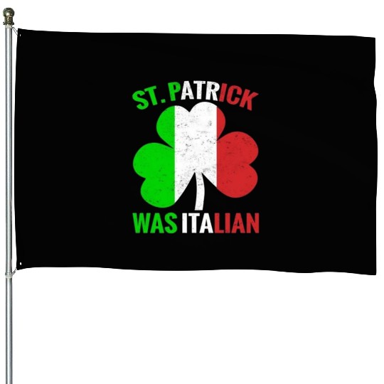 Happy ST.Patrick House Flags