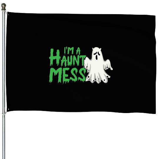 Halloween Paranormal Ghost Hunters Horror Fans House Flags