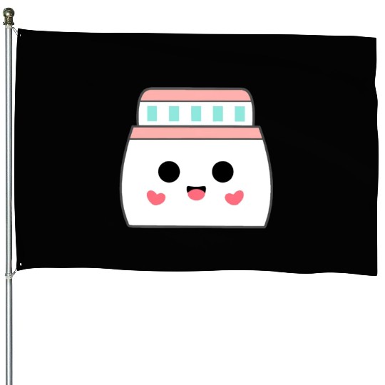 Set Sail in Style with our Kawaii Cruise Ship House Flags