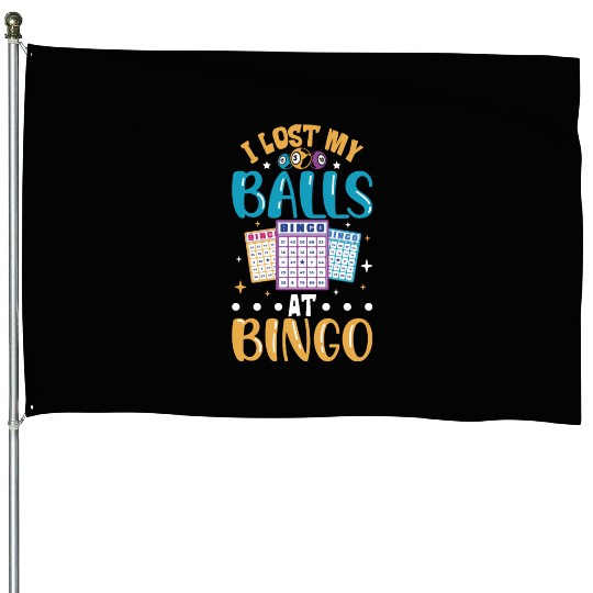 Bingo Card Game Grandma Bingo Player Bingo Cards House Flags