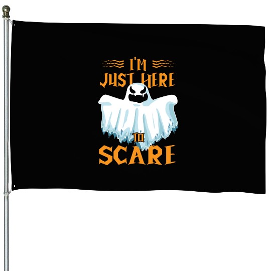 Halloween Paranormal Ghost Hunters Horror Fans House Flags