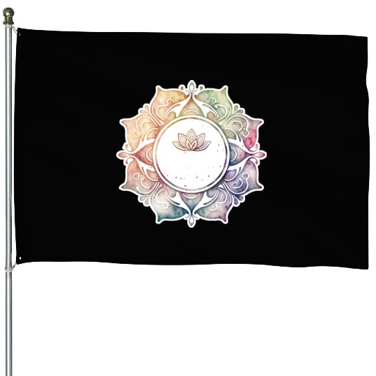 Yoga Mandala DIY Spiritual Meditation Karma Sport House Flags