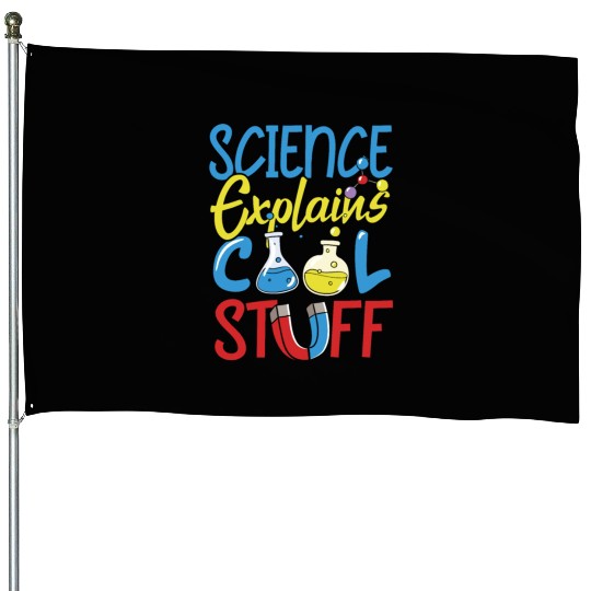 Science Philosophy Cool Stuff House Flags
