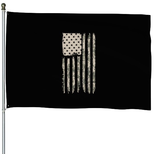 Camouflage American Flag Desert Camo USA Flag House Flags