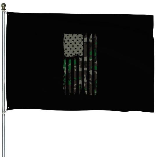 Camouflage American Flag Jungle Camo USA Flag House Flags
