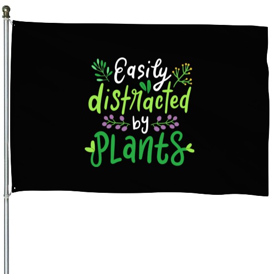 Plants Flowers Gardener Gardening Garden House Flags