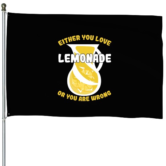 Lemonade Lover Lemonade Stand House Flags