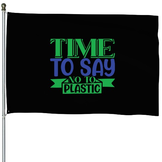 Women's Earth Day Cute Environmental House Flags