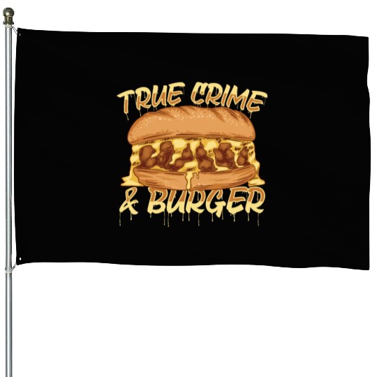 True Crime Murder Spy Crime Interest Gift Idea House Flags