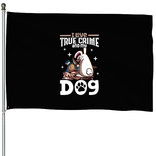 True Crime Murder Spy Crime Interest Gift Idea House Flags